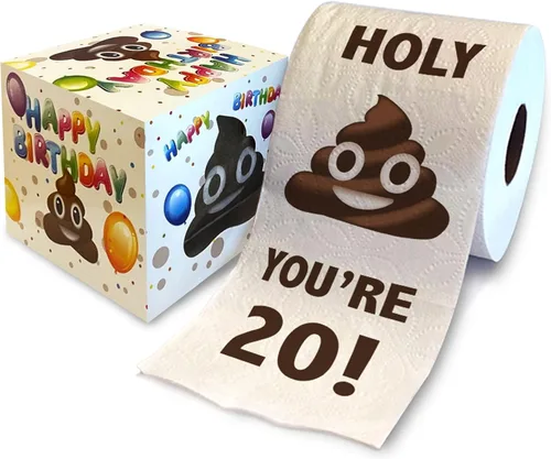 Miniatura 35 de Printed TP Holy You're 9 Birthday - Papel higiénico para regalo de cumpleaños 9, divertido regalo de cumpleaños, broma de papel higiénico, novedad