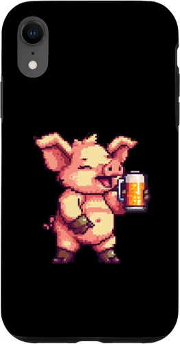 Miniatura 9 de iPhone 12 mini Pig Beer Party Comic Gamer Case