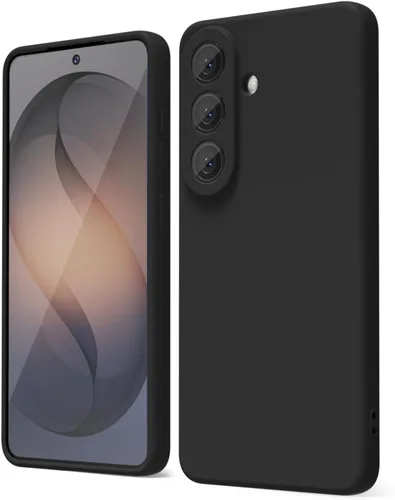 Miniatura 301 de oakxco Funda para teléfono Samsung Galaxy S21 Ultra con agarre de silicona líquida, bonita funda delgada y delgada de goma suave de TPU lisa