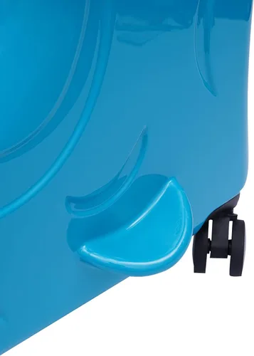 Miniatura 8 de Maleta para niños de 20 pulgadas, maleta portátil para niños, maleta de viaje para niños, equipaje para niños con rueda universal y cerradura, azul