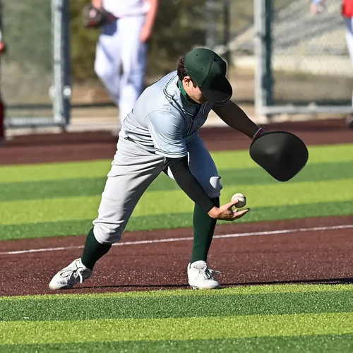 Miniatura 5 de Guante de entrenamiento de béisbol Leyndo con espuma para campo, guante de entrenamiento de campo para manos rápidas, práctica de bateo con dos Negro