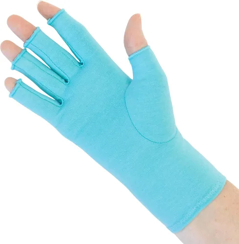 GRACE & ABLE Guantes de compresión para artritis - Dedo abierto, mezcla de algodón, soporte de mano ligero y transpirable