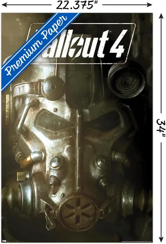 Miniatura 3 de Trends International Fallout - Póster de pared prémium de 4 teclas, 22.375 x 34 pulgadas Versión premium sin marco