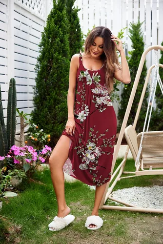 Miniatura 5 de Ekouaer Camisón largo sin mangas para mujer, camisón suave, camisón para dormir, ropa de dormir, vestidos de descanso