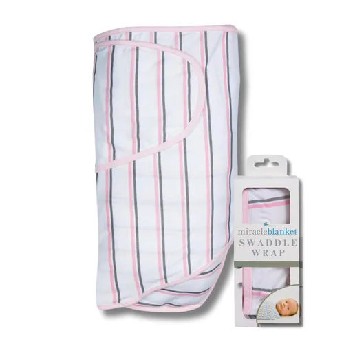 Miniatura 13 de Miracle Blanket Manta Envolvente para Bebé – Ayuda a Tu Recién Nacido a Dormir Más Tiempo – Saco de Dormir Suave y Seguro para Bebés – Manta