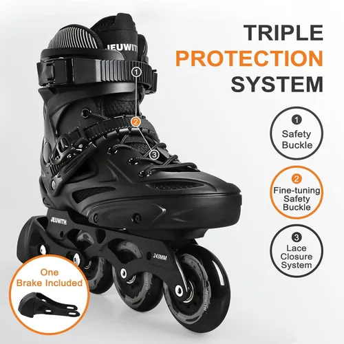 Miniatura 2 de Patines en línea para mujeres y hombres, cuchillas de calle al aire libre, para adultos, hombres y mujeres, patines profesionales de fitness unisex