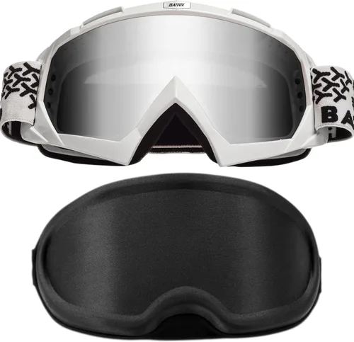 Miniatura 9 de Gafas para Dirt Bike con Estuche - Gafas de Seguridad para Motocicleta Motocross ATV Carreras, Mejores Regalos de Navidad para Hombres Jóvenes