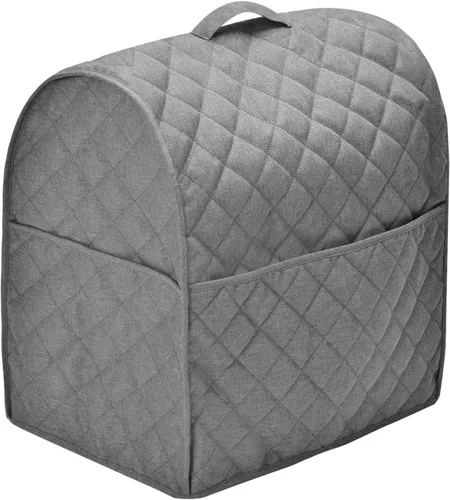 Miniatura 6 de Funda para batidora de pie compatible con batidora, se adapta a todos los modelos de cabezal inclinable y elevador de tazón, impermeable, fácil Negro