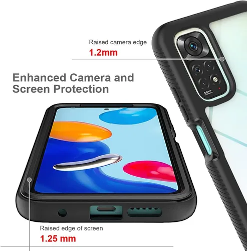 Miniatura 4 de Funda para Xiaomi Redmi Note 11 - Cubierta Protectora Anticaída y Absorción de Golpes para Xiaomi Redmi Note 11S 4G