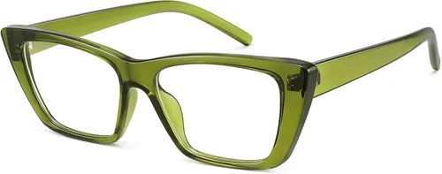 Miniatura 7 de WOWSUN Narrow Small Vintage Cat Eye Frames Eyeglasses for Women Retro Blue Light Blocking Computer Glasses