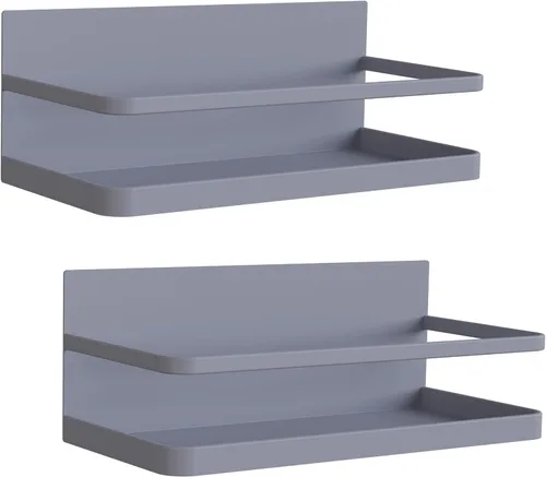 Miniatura 9 de Paquete de 4 estantes magnéticos para especias para refrigerador