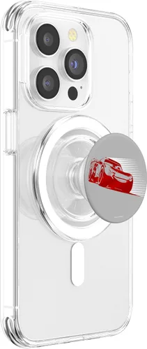 Miniatura 3 de Disney Pixar Cars Lightning McQueen Retrato simple PopSockets MagSafe PopGrip para iPhone