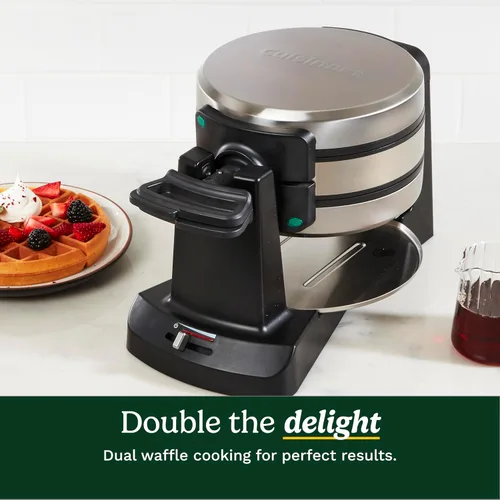 Miniatura 3 de Cuisinart WAF-F40NAS - Máquina de gofres belga de doble volteo