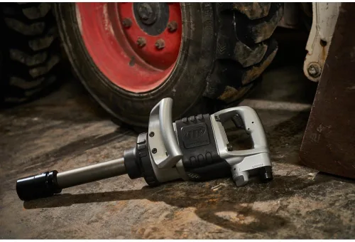 Miniatura 9 de Ingersoll Rand 285B-6 Llave de impacto neumática inalámbrica de 1 pulgada con yunque extendido de 6 pulgadas y 2 asas