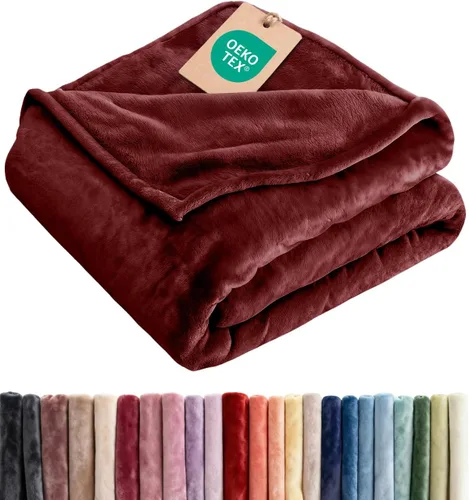 Miniatura 34 de Manta de forro polar ultrasuave para niños – Manta de franela de lujo para niños – Ligera para sofá, cama o silla – Gruesa, cálida y transpirable