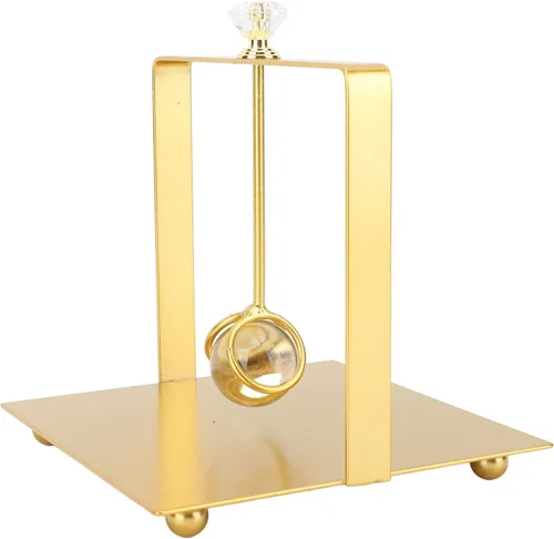 Miniatura 2 de Servilletero para mesa, servilletero de metal con asa de elevación, elegante dispensador de servilletas de papel cuadrado, moderno servilletero