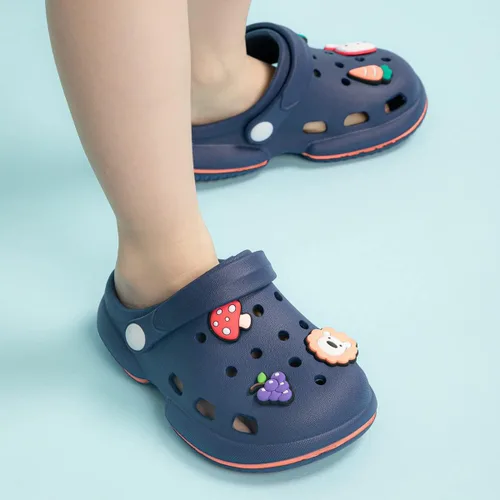 Miniatura 4 de KIDSUN Zuecos de jardín para niños y niñas, sandalias de agua sin cordones, ligeras, para exteriores, verano, playa, piscina