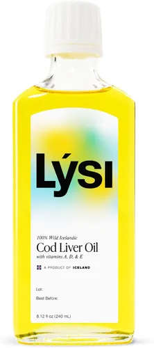 Miniatura 2 de LYSI Suplemento líquido de aceite de hígado de bacalao islandés – 1,100 mg de omega-3 por cucharadita – EPA 740 mg y DHA 920 mg por 2 TSP