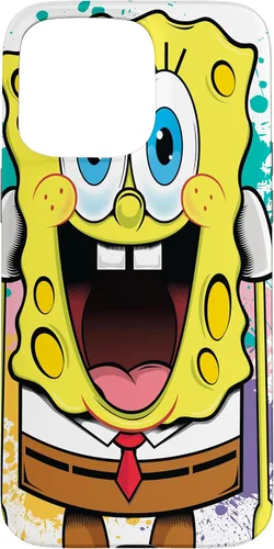 Miniatura 31 de Funda para iPhone 17 de Bob Esponja con salpicaduras de pintura