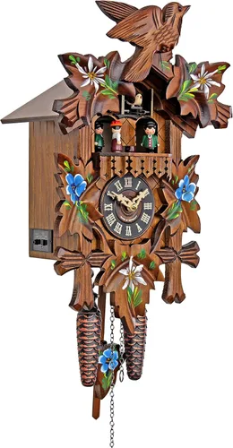 Miniatura 2 de Engstler Reloj Cuco Cuarzo - Flores Alpinas AH 532/10 QMT