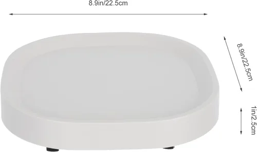 Miniatura 2 de Plato rodante para maceta con ruedas, soporte de ruedas resistente para plantas en maceta, bandeja de base redonda con ruedas, soporte para macetas