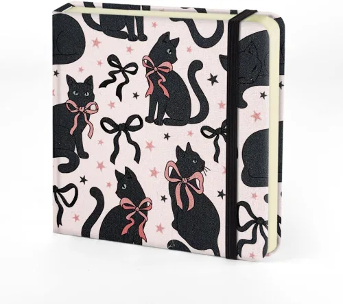 Miniatura 31 de Mifuner Cuadernos Mini de 5x5, 80gsm, Páginas en Blanco, Cuadernos de Bocetos, Diario de Viajes, Cuaderno de Bolsillo, Tapa Dura, Cuaderno