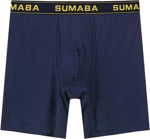Miniatura 6 de Calzoncillos tipo bóxer de pierna larga para hombre, con bolsa que no se sube, de bambú, transpirables