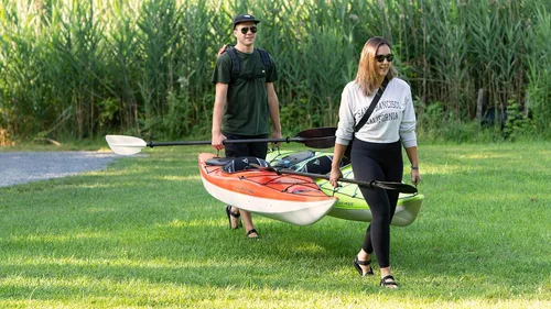 Miniatura 3 de Pelican Sport - Kit de asas de kayak - Azul eléctrico - Fuerte y duradero - Asas de transporte - Correas de nailon resistentes - Paquete de 2