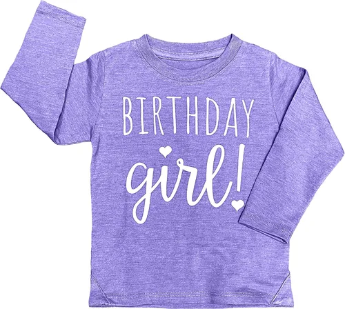 Camiseta de feliz cumpleaños (niñas de 1 a 12) Sassy Kids Party Tee - Sweet Baby Toddler Outfit