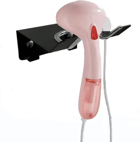 Miniatura 2 de zoele Soporte de vapor de ropa de mano para montaje en pared, soporte portátil para plancha de vapor de tela, máquina de planchado de vapor colgante