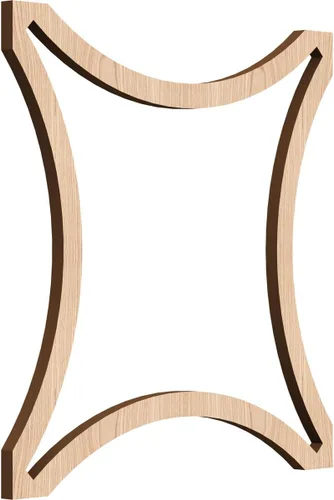Lilley Paneles decorativos de pared de madera con calado, extra pequeños, 7 3/8 pulgadas de ancho x 7 3/8 pulgadas de alto x 1/4 pulgadas de alto,