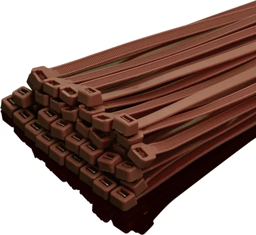 Miniatura 17 de XINGO Bridas Negras de 14 Pulgadas de Servicio Pesado Paquete de 100, Resistencia a la Tracción de 120 LBS, Bridas de Cable de Nailon Premium, Negro