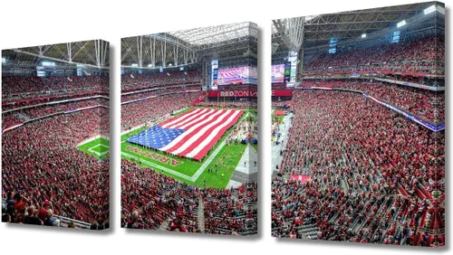 Miniatura 64 de Lienzo grande para pared, cuadro de fútbol americano Paul Brown, arte de pared para decoración de pared del hogar, pósteres de estadio deportivo
