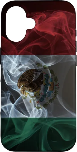 Miniatura 31 de iPhone 11 Smoky Mexico Flag - Funda de orgullo mexicano estilo humo