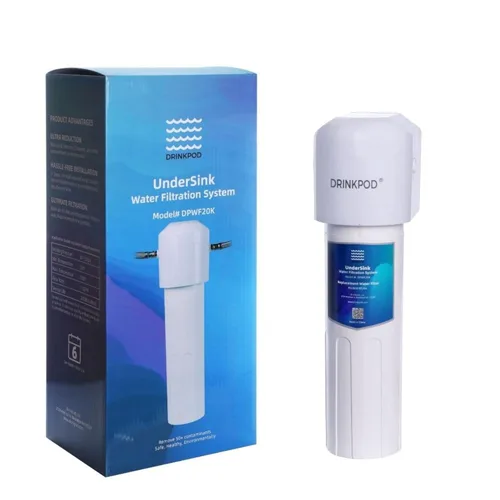 Miniatura 3 de Sistema de agua para debajo del fregadero, flujo de alta velocidad, capacidad de 20,000 galones, para hogares debajo del fregadero, oficinas