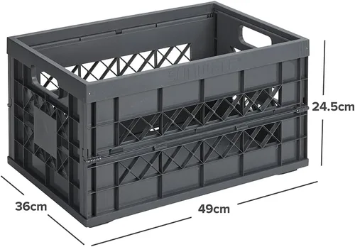 Miniatura 2 de Sunware Caja plegable cuadrada resistente, tamaño único