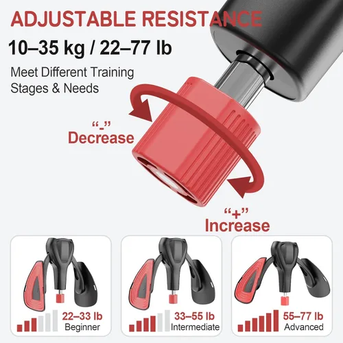 Miniatura 3 de Dispositivos de ejercicio para suelo pélvico, 77 libras, ajustable, Kegel, ejercitador de muslos y entrenamiento de cadera, equipo de entrenamiento