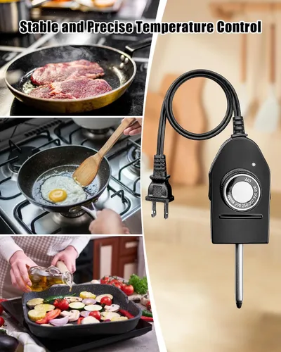 Miniatura 2 de 06900 Control Master Heat Control ProbeQ Compatible con Presto Skillet y Planchas de Olla a Presto, Sartenes, Sonda de Control de Temperatura