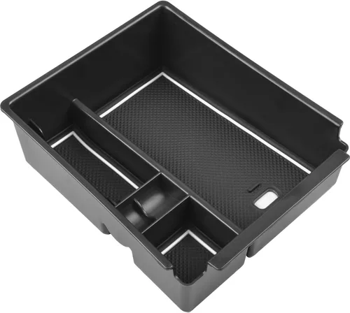 Miniatura 5 de HGWEI Organizador de Consola Central Compatible con Hyundai Tucson 2022-2024 y Santa Cruz 2022-2025 Accesorios Interiores Caja de Almacenamiento