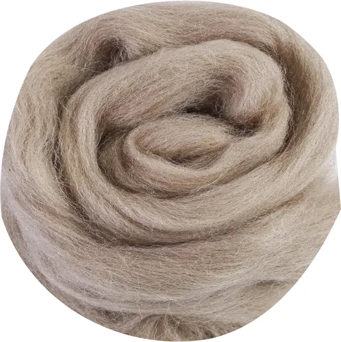 Miniatura 144 de 24 tipos de lana rosa, 4.23 oz (120 g), adecuado para fieltro húmedo y fieltro de aguja de telas hiladas de lana. Un paquete de prueba está Tonos