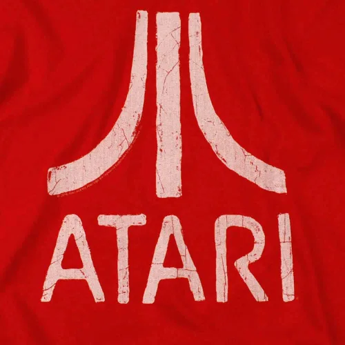 Miniatura 5 de Popfunk Clásico Atari Video Game Retro Logo Vintage Gaming Console T Shirt & Stickers