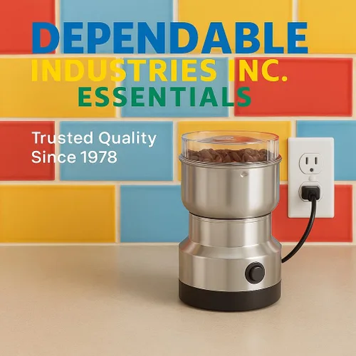 Miniatura 8 de Molinillo de café eléctrico de 150 W para granos de café, nueces y especias, cuenco de acero inoxidable, cuchillas de metal, aprobado por UL