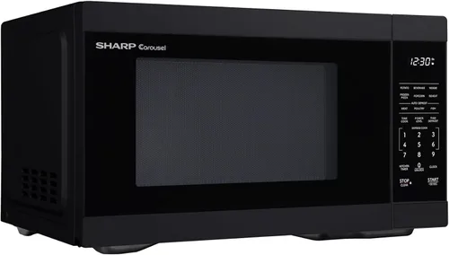 Miniatura 10 de Horno de microondas SHARP para mostrador con bandeja giratoria extraíble de 12.4", 1000 vatios, 1.1 pies cúbicos, color negro