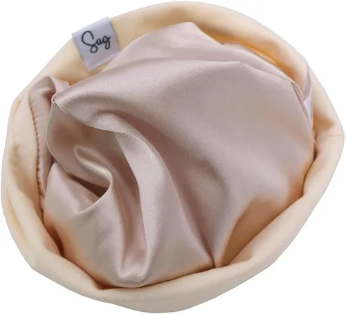 Miniatura 71 de Gorro de punto para recién nacido, para niños y niñas, con forro de satén sedoso, gorro para niños pequeños