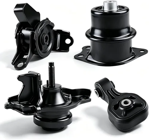 Miniatura 13 de Soporte de motor compatible con Fit Honda CR-V 1997 1998 1999 2000 2001 L4 2.0L, transmisión automática 5 piezas