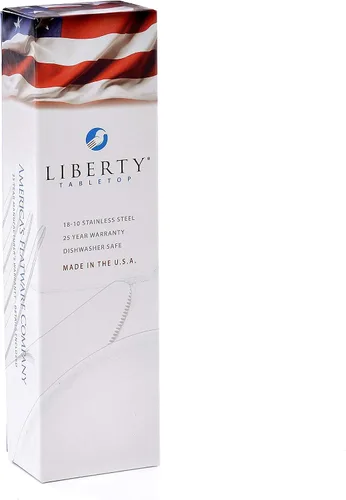 Miniatura 6 de Liberty Tabletop Annapolis - Juego de cubiertos de 20 piezas para 4 acero inoxidable 18/10 Fabricado en EE. UU