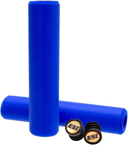 Miniatura 10 de ESI Grips Extra Chunky - Puños de MTB de silicona - Comodidad y control máximos para ciclistas de bicicleta de montaña y bicicleta eléctrica, Puños