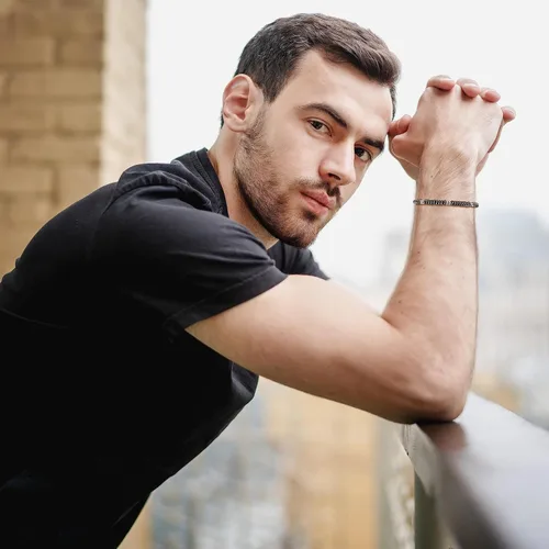 Miniatura 3 de GAVU Pulsera de cuentas de hematita para hombre