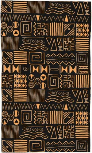 Miniatura 23 de Abstract Doodle - Juego de 2 toallas psicodélicas psicodélicas de mano, altamente absorbentes, ultra suaves, toallas de baño, cocina, cocina, spa