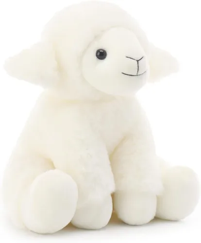 Miniatura 5 de Apricot Lamb Toys - Peluche de oveja de cordero crema con orejas suaves y esponjosas (cordero crema, 8 pulgadas)